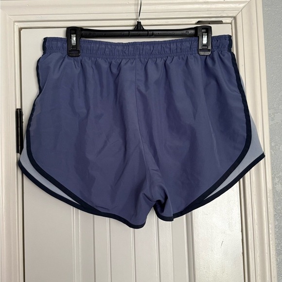 Nike Dri-Fit Women's Running Shorts Blue Gray Size Large - Picture 4 of 5